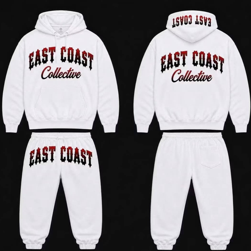 White Pant Ombre Tracksuit